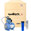 Paquete Tinaco Tricapa Aquaforte 1200 Lts, Hidro 1/2 HP 24 L Altamira Desarmado y Filtro Delgado - nuevo-leon