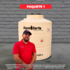 Paquete 1. Tinaco Tricapa 1200 L + Instalación básica - nuevo-leon