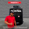 Paquete 2. Tinaco Bicapa 1200 L + Instalación Básica - nuevo-leon