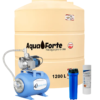 Paquete Tinaco Tricapa Aquaforte 1200 Lts, Hidro 1 HP 50 L Altamira Armado y Filtro Delgado - nuevo-leon