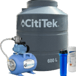 Paquete 6 Tinaco CitiTek Tricapa 600 L Equipado Hidro24 L 1-2 HP - nuevo-leon
