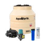 Paquete 9 Tinaco Tricapa 300 L Equipado 1-2 HP - nuevo-leon