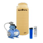 Tinaco Vertical Tricapa 600 L Equipo Hidroneumático 24 L 1-2HP - nuevo-leon